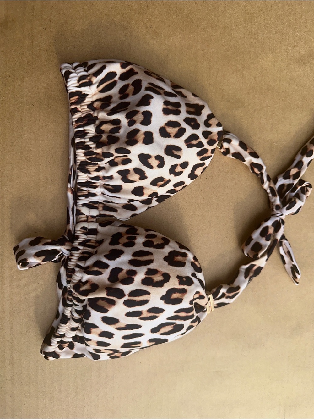 VIX Paula Hermanny Bikini Top- animal Print